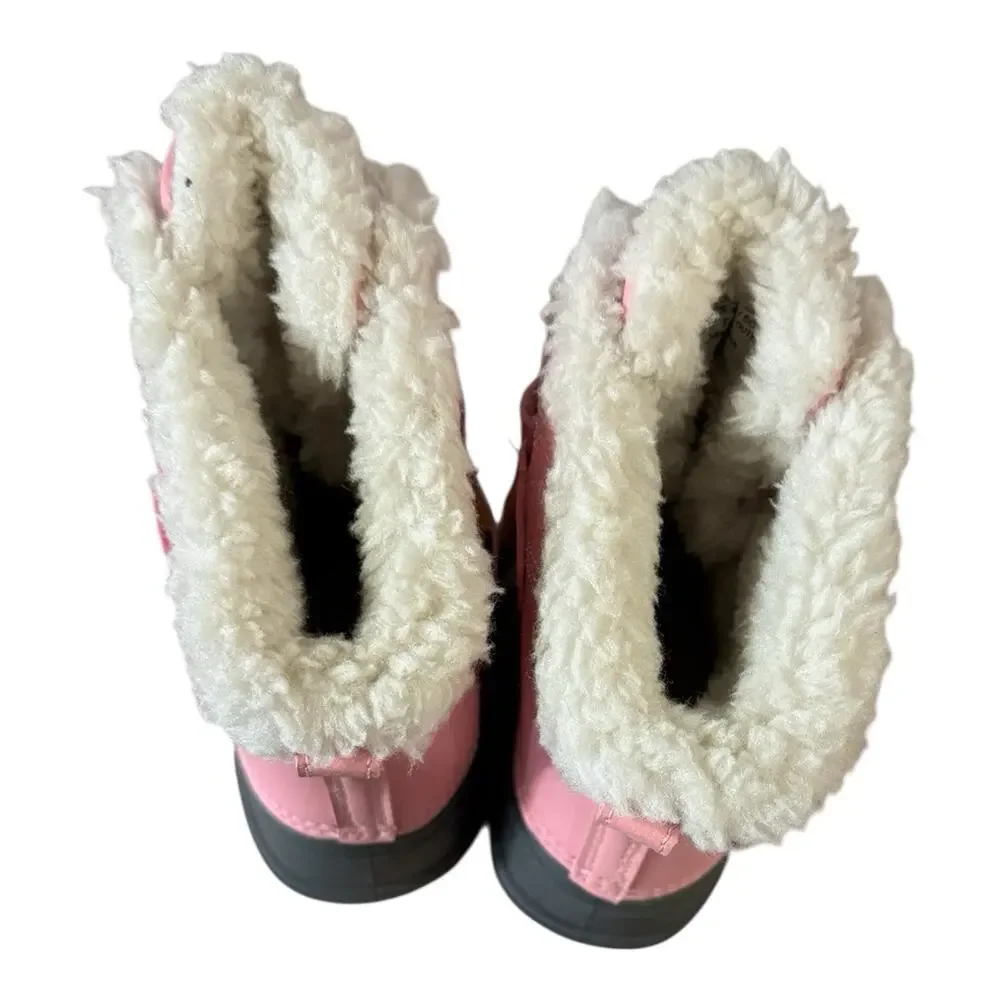 Cat & Jack Adorable Toddler Denver Waterproof Winter Snow Boots in Pink Size 12